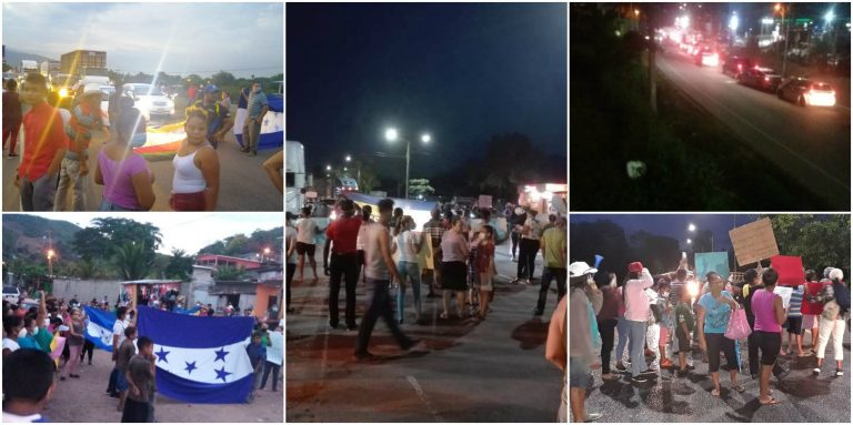 Protestas en Honduras