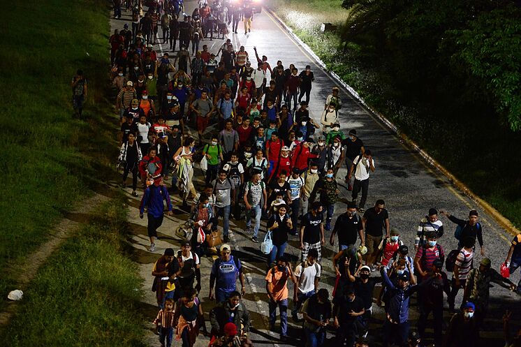caravana de migrantes Honduras