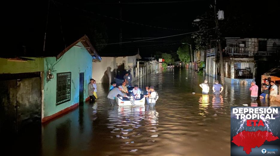 Copeco afectados por Eta