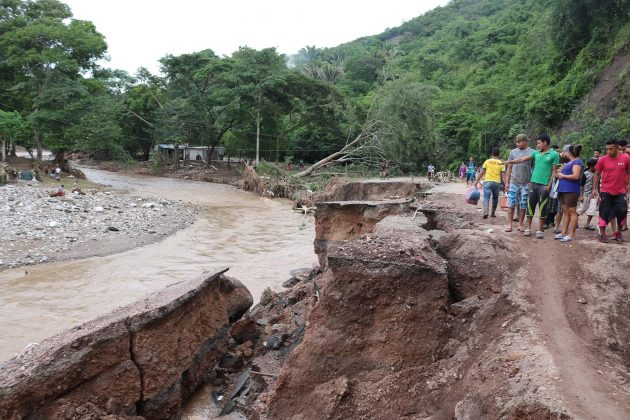 Eta El Calán destruido