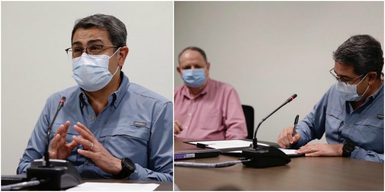 Honduras finalmente sí firma intención
