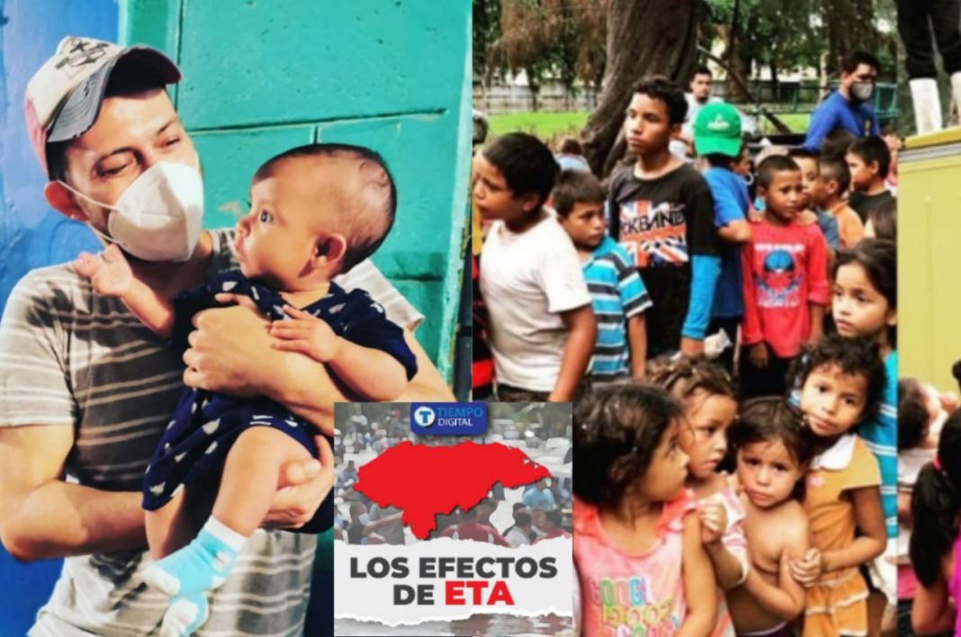 Ángel Fajardo niños damnificados