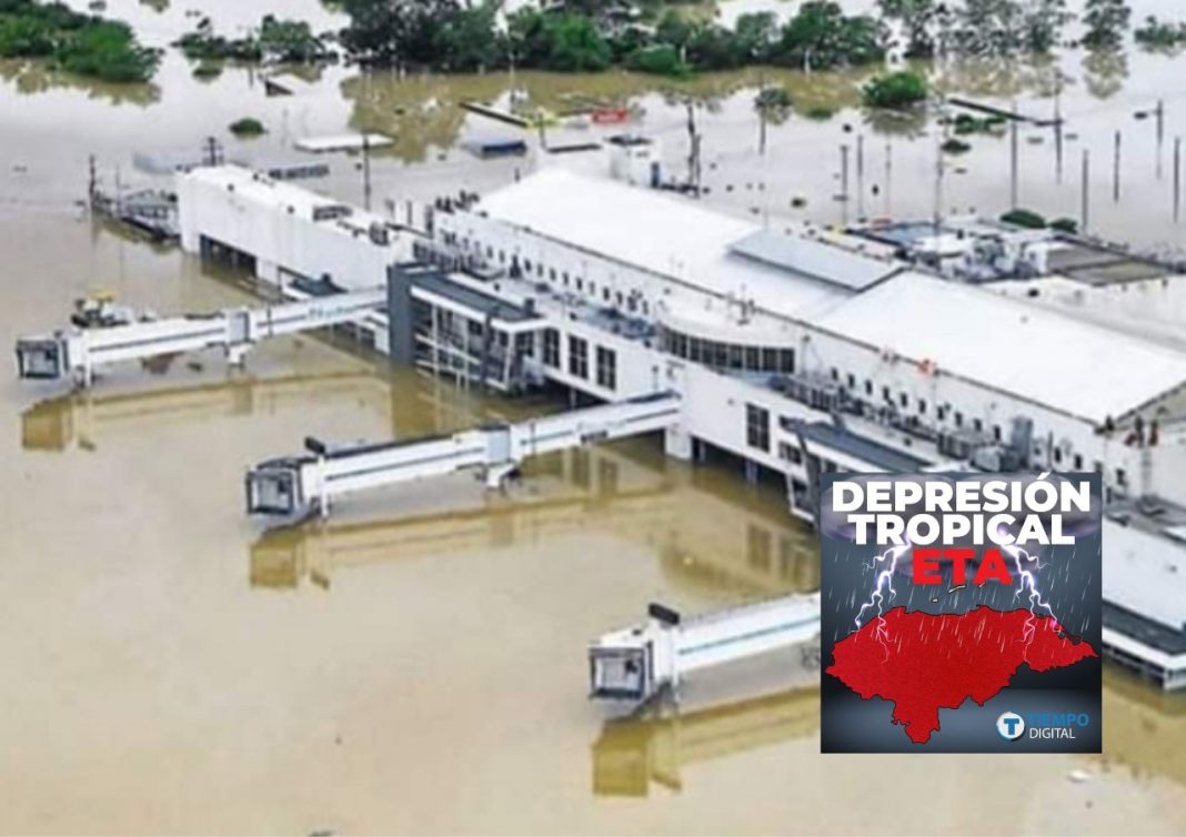 eta aeropuerto san pedro sula