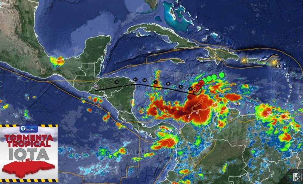 Científicos advierten Iota Honduras