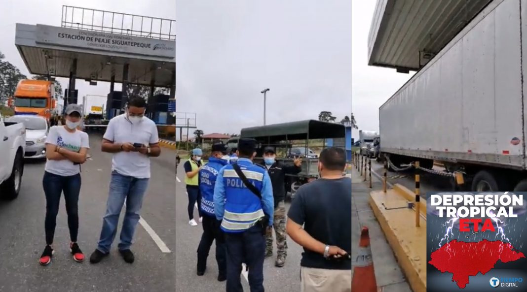 Policía retiene ayuda Eta