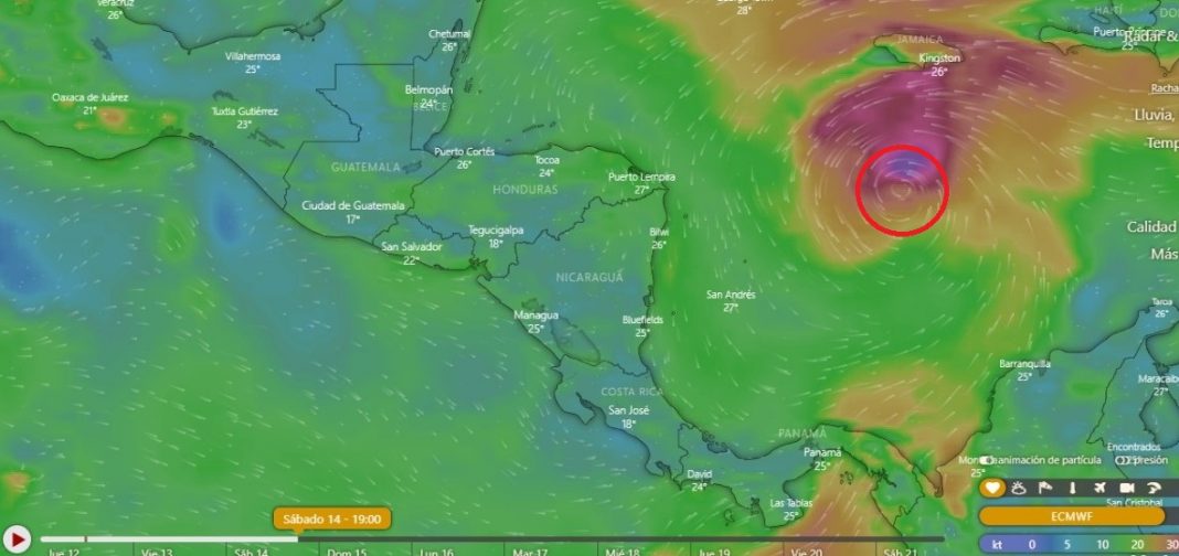 Iota evacuación voluntaria honduras