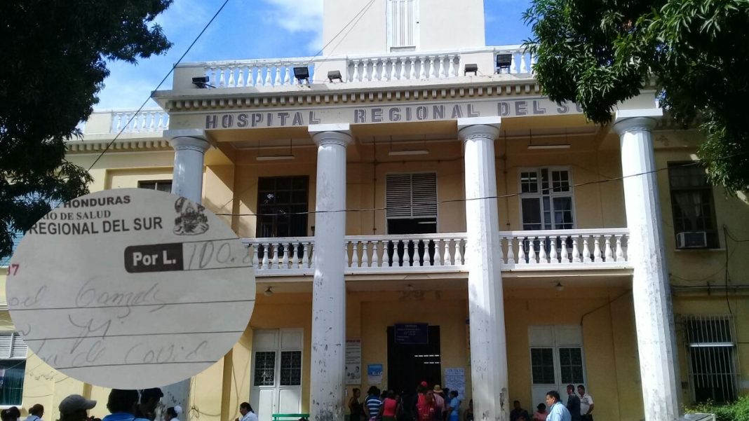 hospital del sur cobra pruebas COVID-19