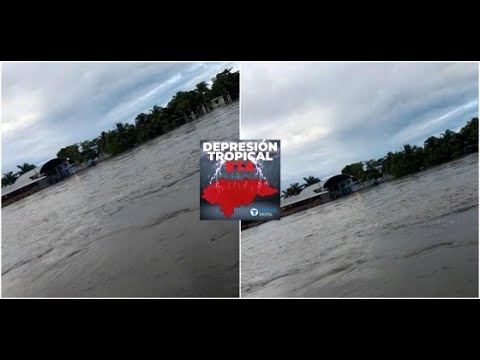 Eta: piden evacuar alrededores de Laguna de Alvarado por desbordamiento