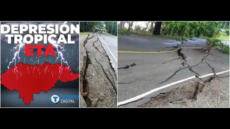 ¡Rajada! Rio Ulúa destroza calle en cercanía de El Pozo