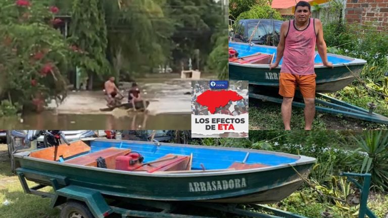 Héroes en Eta: en pequeña lancha de pesca, joven salva más de 30 vidas