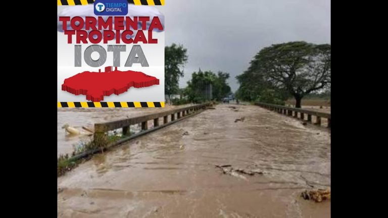 Iota Honduras| Policía Nacional ordena cierre de puentes a nivel nacional