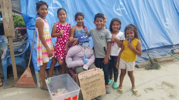 colecta comprar uvas niños