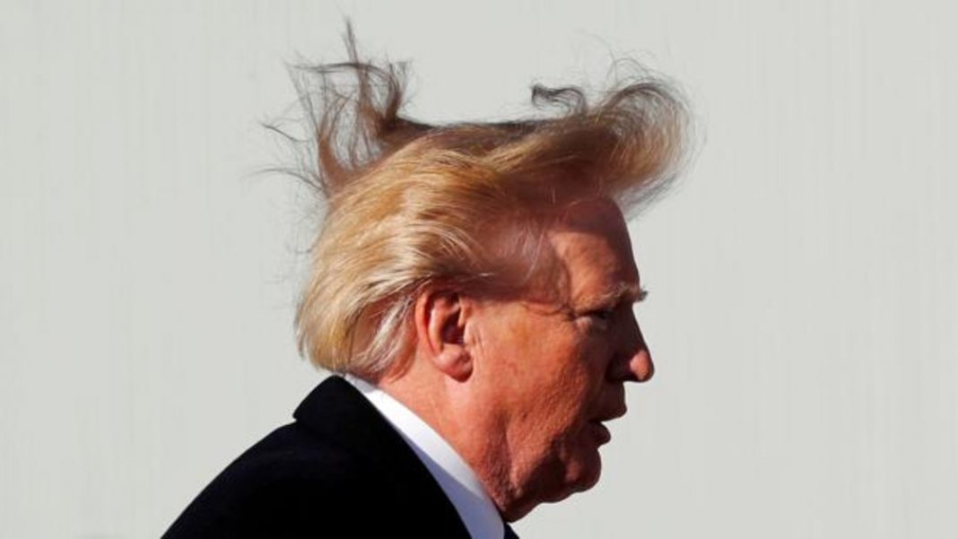 Donald Trump melena
