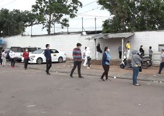 Hombre fallece triaje INFOP