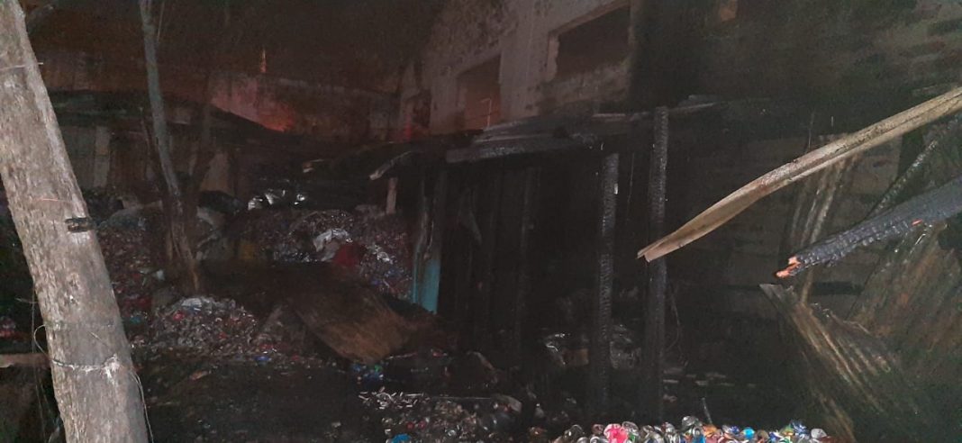 relato afectada incendio La Bolsa