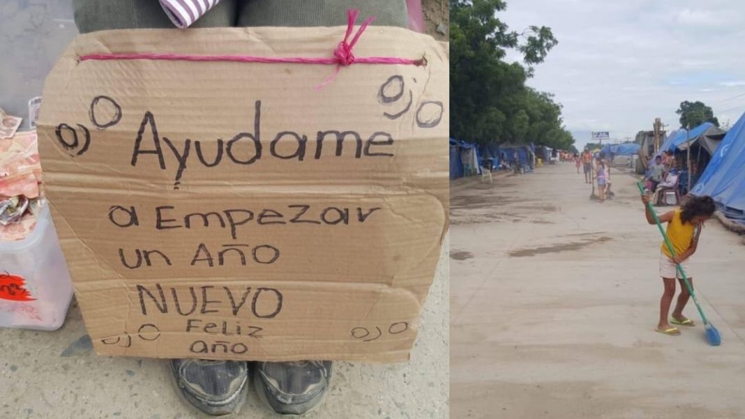 colecta comprar uvas niños