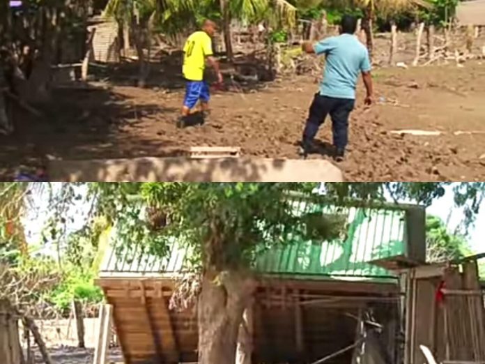 habitantes aldea La Metálica