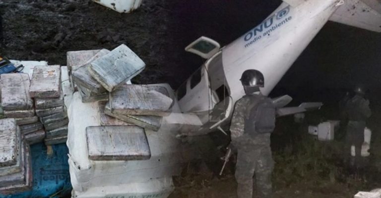 ONU narcoavioneta La Mosquitia