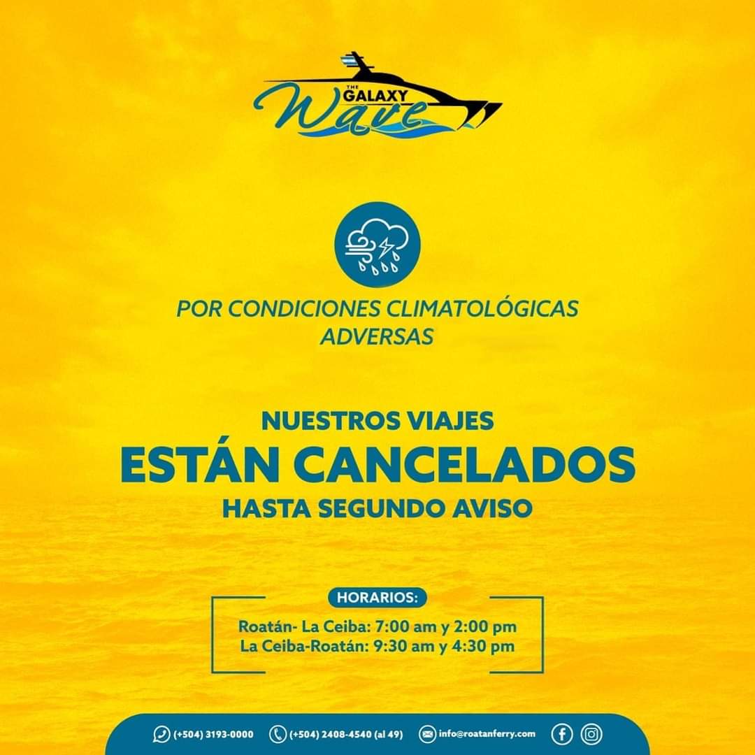 Galaxy wave suspende viajes