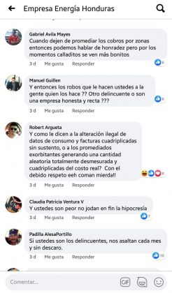 Publicidad sobre robo de energía de EEH