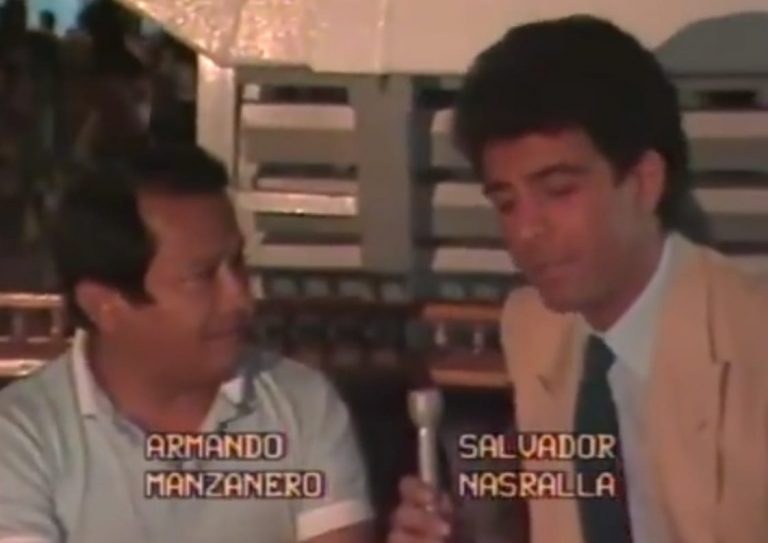 Nasralla revive entrevista con Armando Manzanero cuando “no existían los celulares”