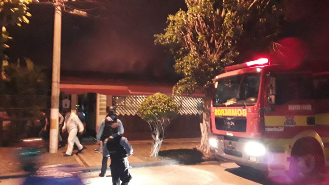 incendio en La Estancia