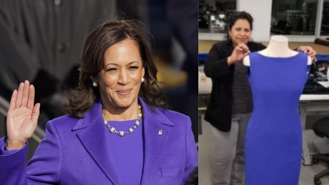 Hondureña traje Kamala Harris