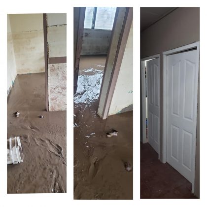 Casa familia afectada inundaciones