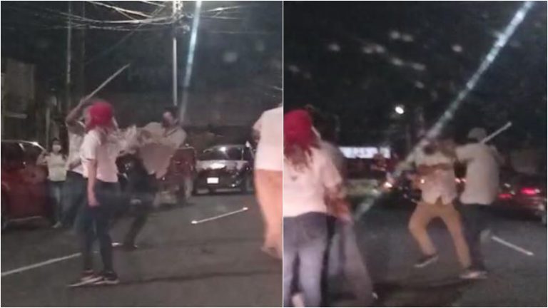 Video pelea diputada hondureña