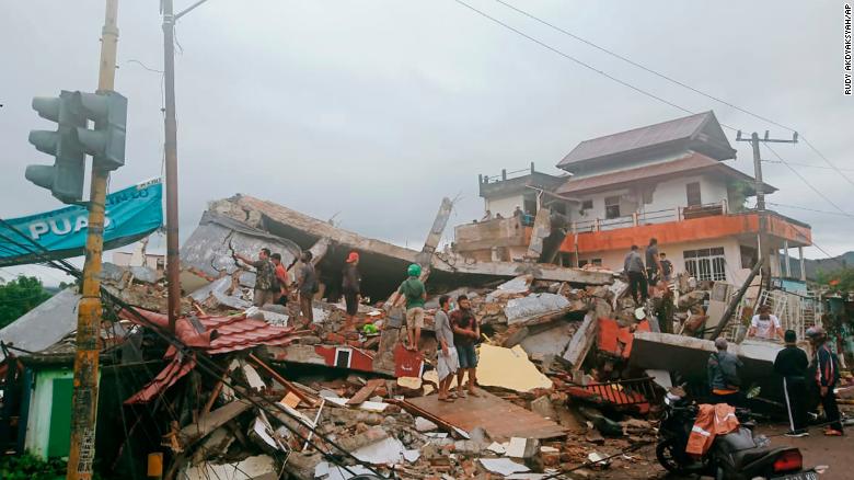 terremoto Indonesia muertes