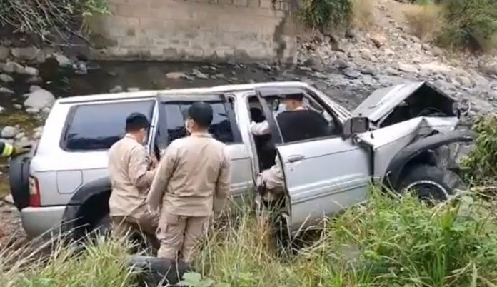 conductor muere carretera Olancho