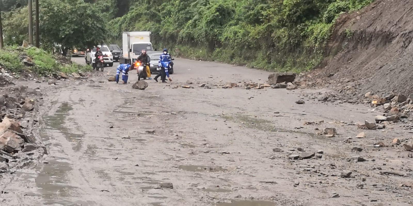 carretera hacia occidente