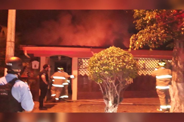 Incendio en La Estancia