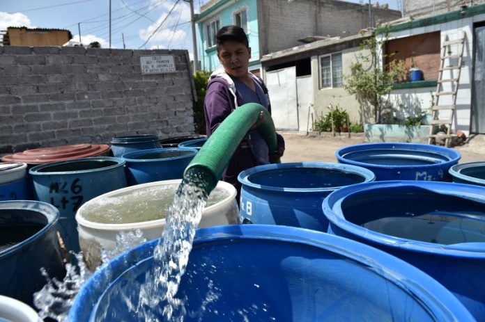 horarios distribución de agua sanaa