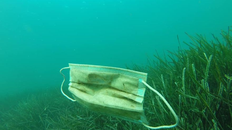 mascarillas contaminación océanos