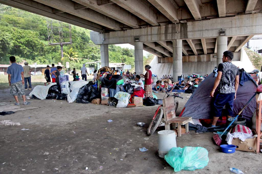 Familias en albergues