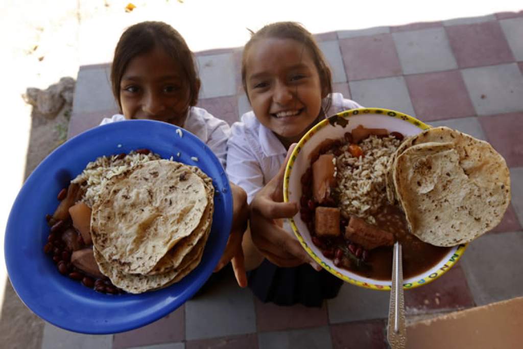 familias hondureñas mal alimentadas