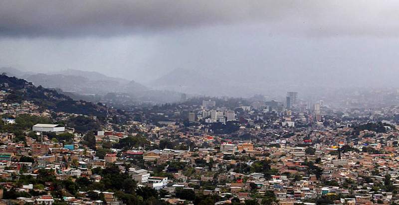 frente frío honduras temperaturas