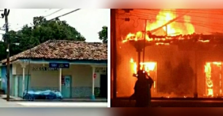 incendio Mitch familia hondureña