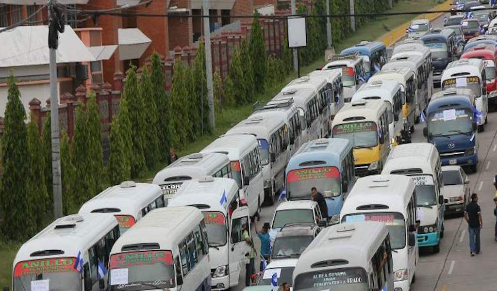 transportistas amenazan con paro Honduras