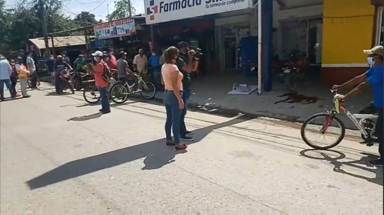 Tiroteo centro Olanchito