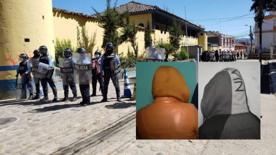 La Esperanza jóvenes denuncian policías