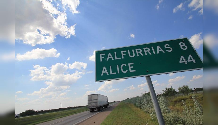 Desierto Falfurrias, frontera con México y EEUU