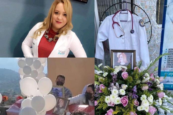 último adiós a doctora Karen Tábora