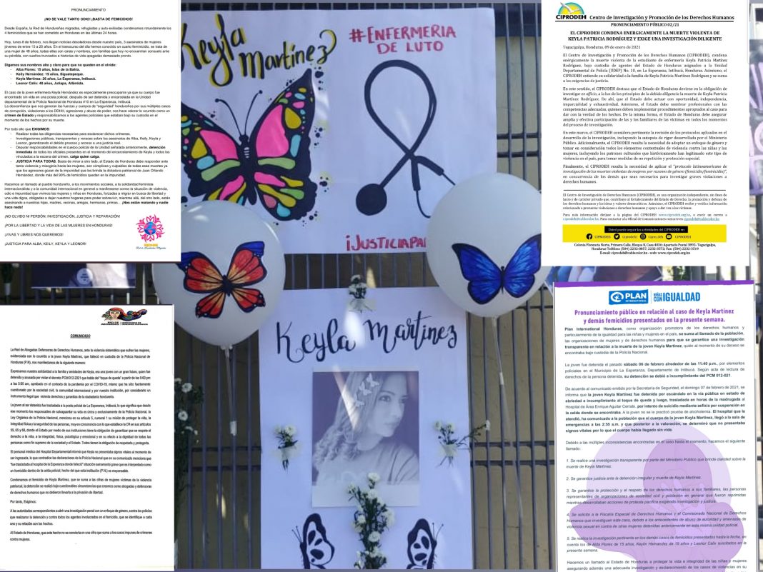 instituciones justicia Keyla Martínez