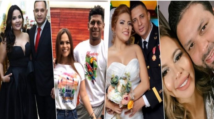 parejas famosos hondureños