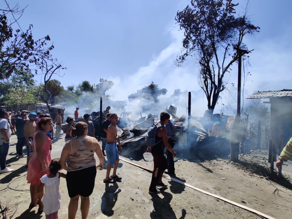 incendio bordos Río Blanco SPS