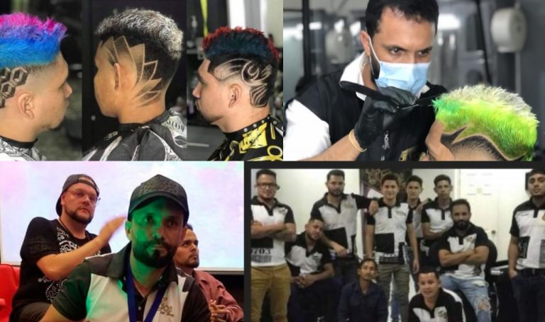 Joven Danlí primer lugar concurso barberos