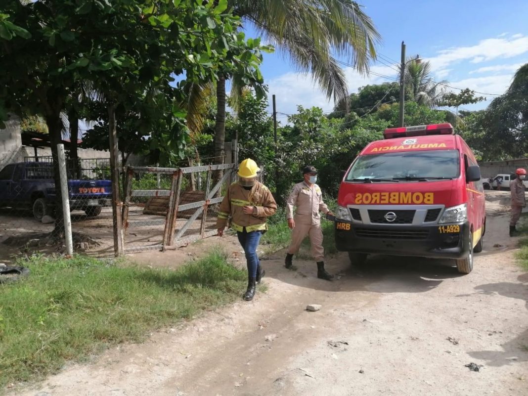 Explosión en vivienda de Choloma