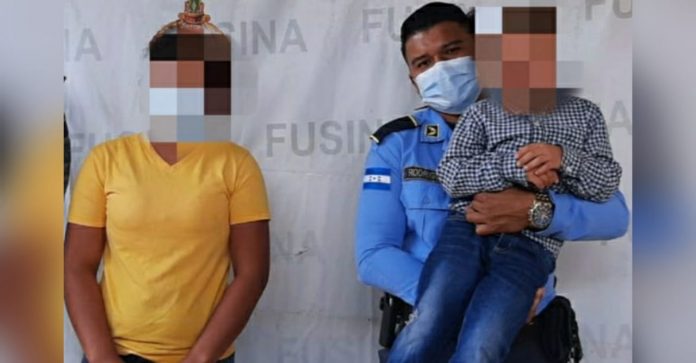 niño secuestrado por su padre en Olancho